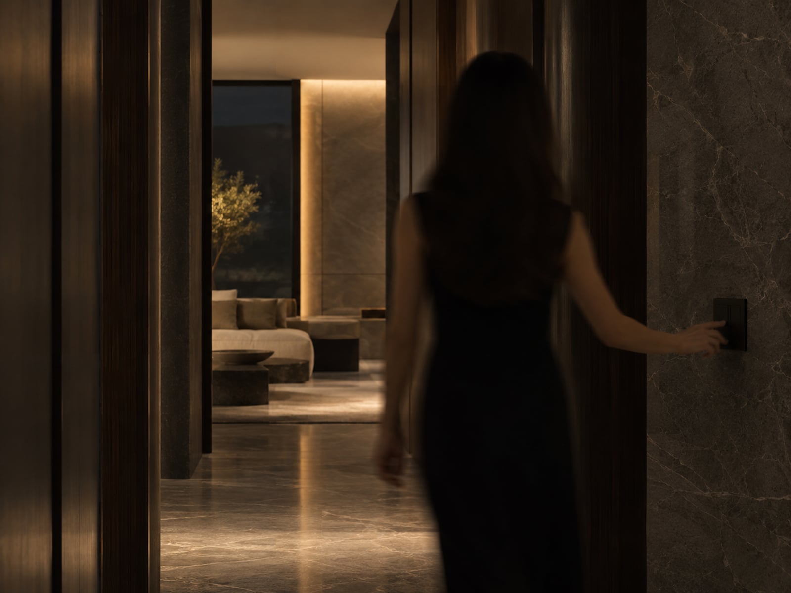 The midnight walk