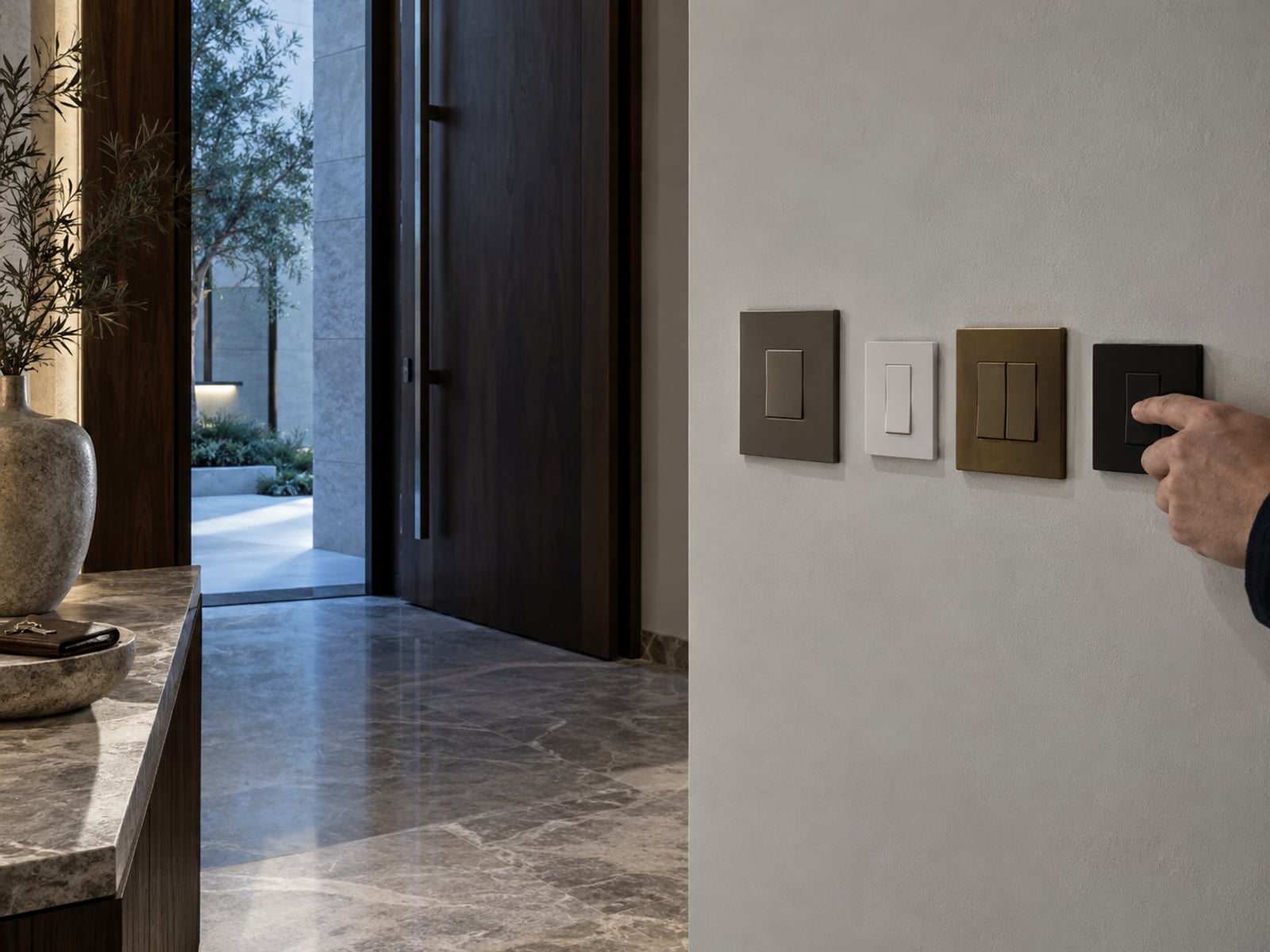 The wall of switches